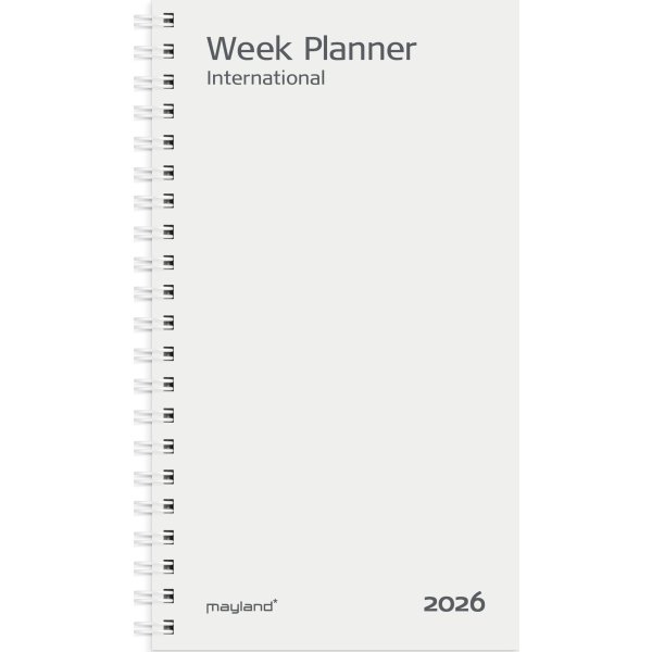 Mayland 2026 Week Planner International, refill