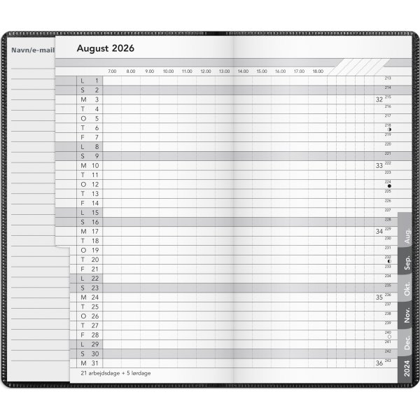 Mayland 2026 Basic Månedskalender