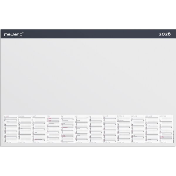 Mayland 2026 Skriveunderlag, 20 blade