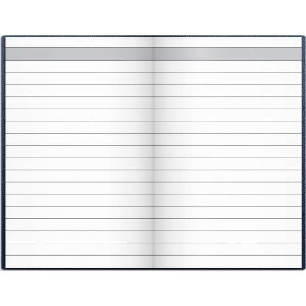 Mayland 2026 Lommekalender, kunstskind, blå