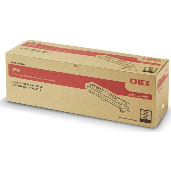 OKI 01221701 lasertromle, sort, 60000s