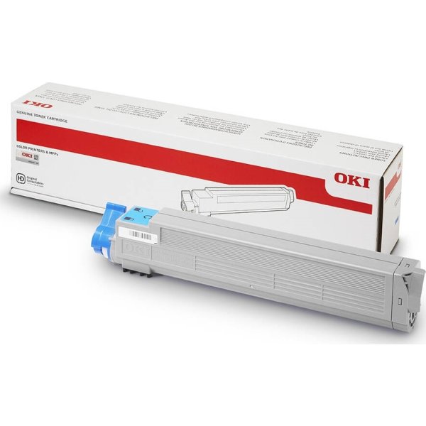 OKI 44036023 lasertoner, blå, 15000s