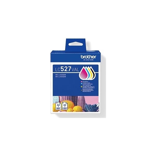 Brother LC527VAL CMYK Multipack, 3x900s