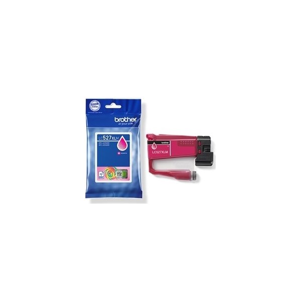 Brother LC527XLM blækpatroner, 2K, magenta