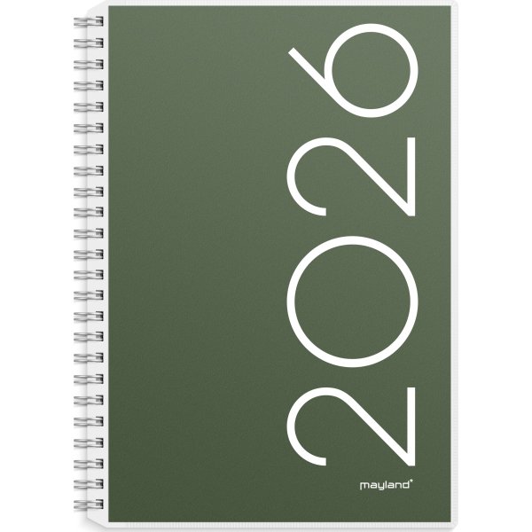 Mayland 2026 Ugekalender, højformat, plast, 4 ill.