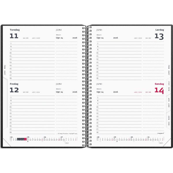 Mayland 2026 2-dages kalender