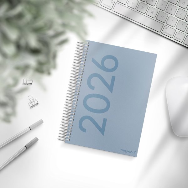 Mayland 2026 Dagkalender, tekstilpræg