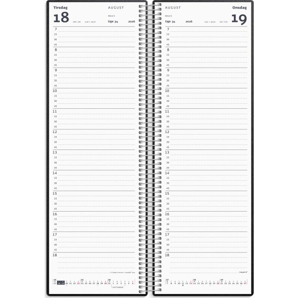 Mayland 2026 Spiralnoteringskalender