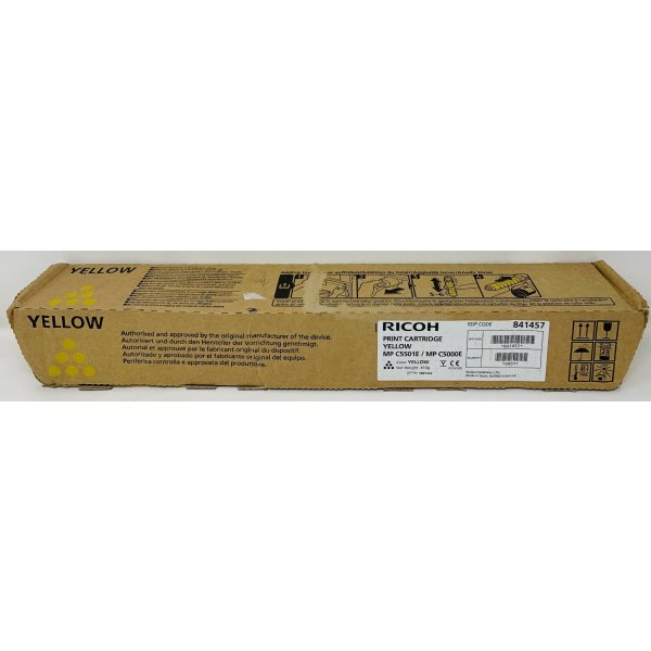 Ricoh 841161 lasertoner, gul, 17000s