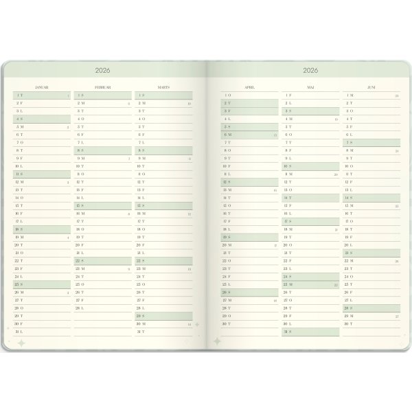 Mayland 2026 Kalender, Life Planner Dream & Do