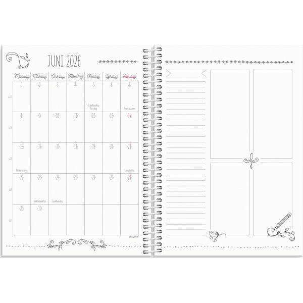 Mayland 2026 Kalender, Doodle