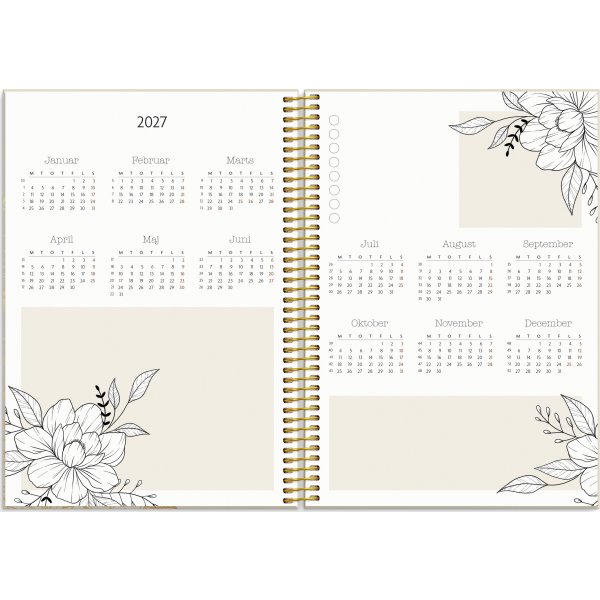 Mayland 2026 Kalender, Life Planner Bloom