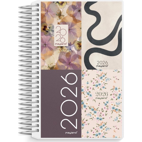 Mayland 2026 Mini Dagkalender, plast, 4 ill.