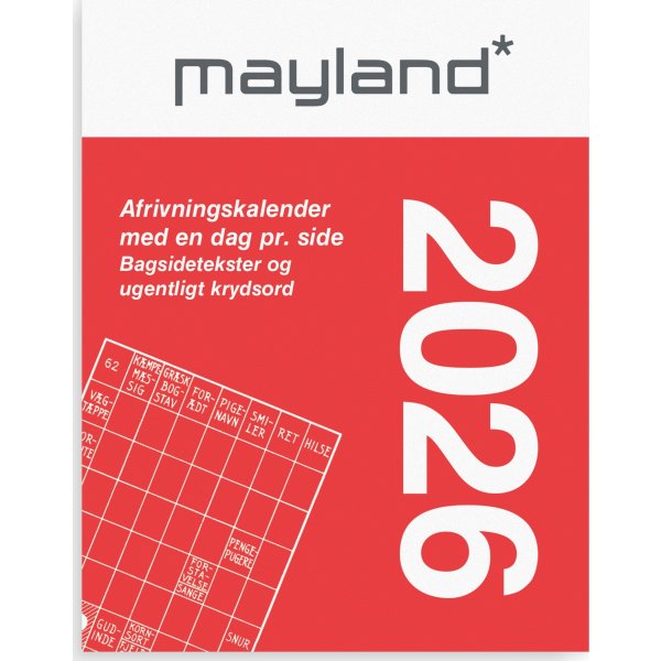 Mayland 2026 Broderikalender
