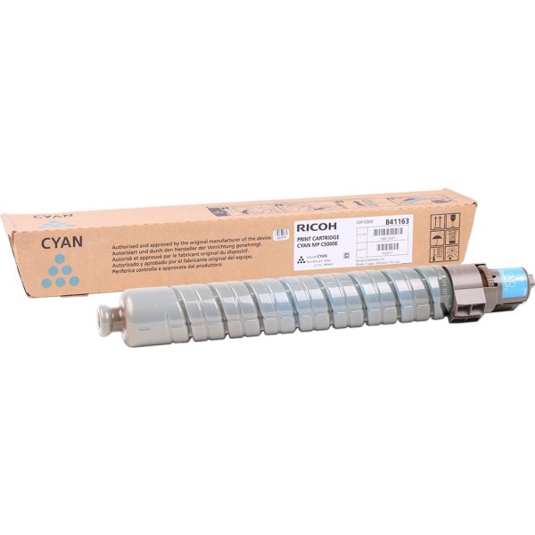 Ricoh 841163 lasertoner, blå, 17000s