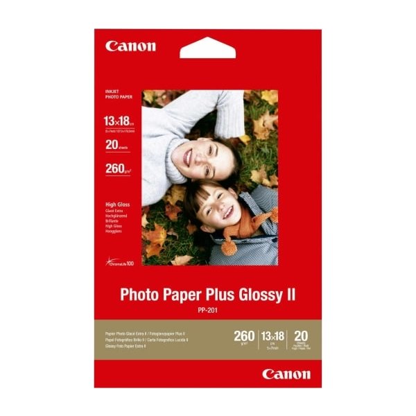 Canon PP-201 blank inkjetfoto, 13x18cm/260g/20ark