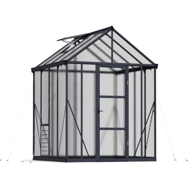 Palram Canopia Glory Drivhus, 6,2 m2, grå