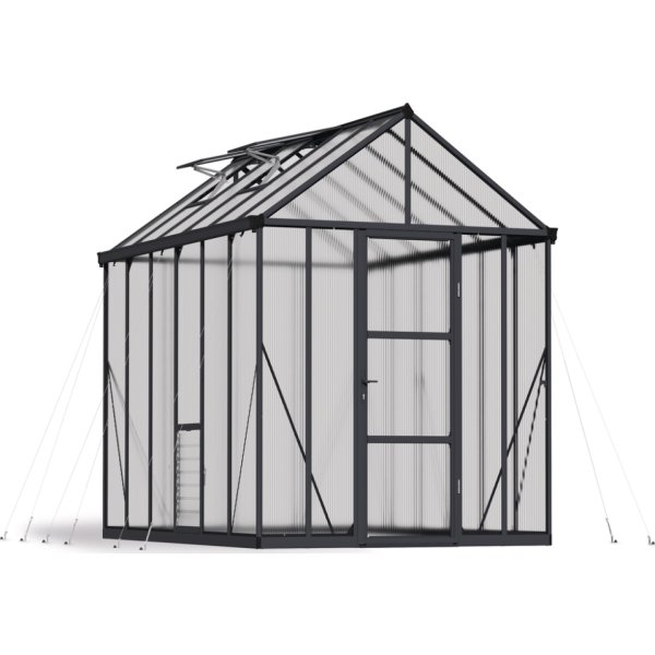 Palram Canopia Glory Drivhus, 9,2 m2, grå