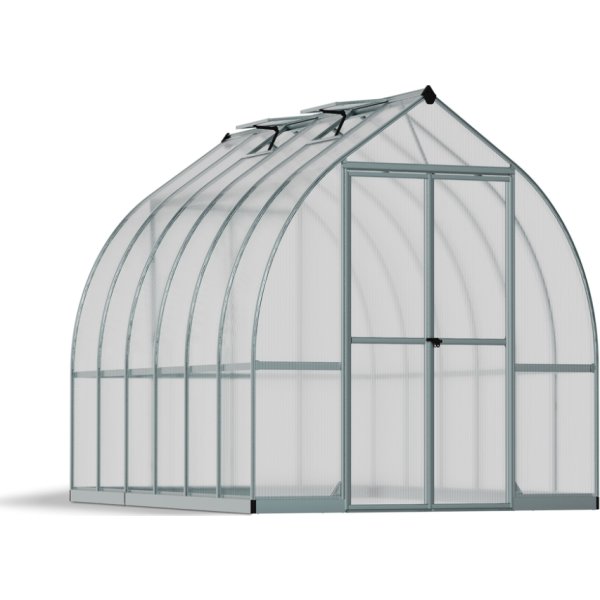 Palram Canopia Bella Drivhus, 9 m2, sølv