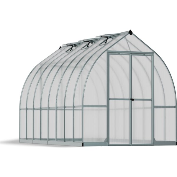 Palram Canopia Bella Drivhus, 12 m2, sølv