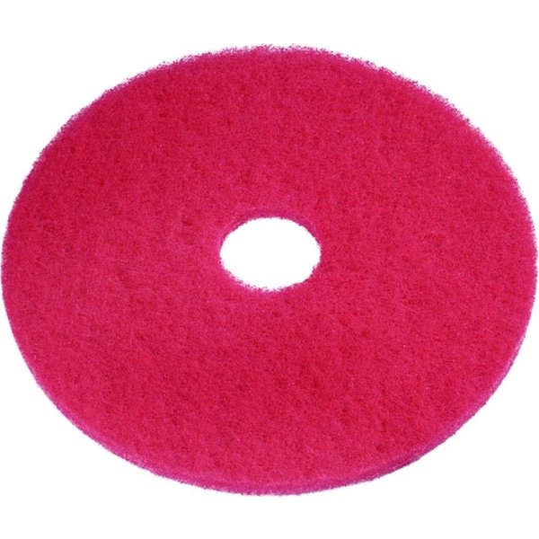 Nilfisk Eco Pads 17", rød, 5 stk.