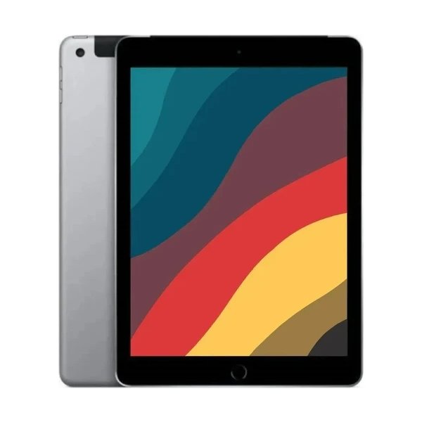 Apple iPad 6 32GB WiFi + Cellular 2, grade b, grå