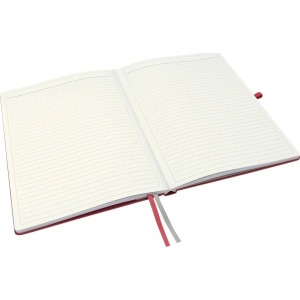 Leitz Complete Notesbog | A4 | Linjeret | Rød