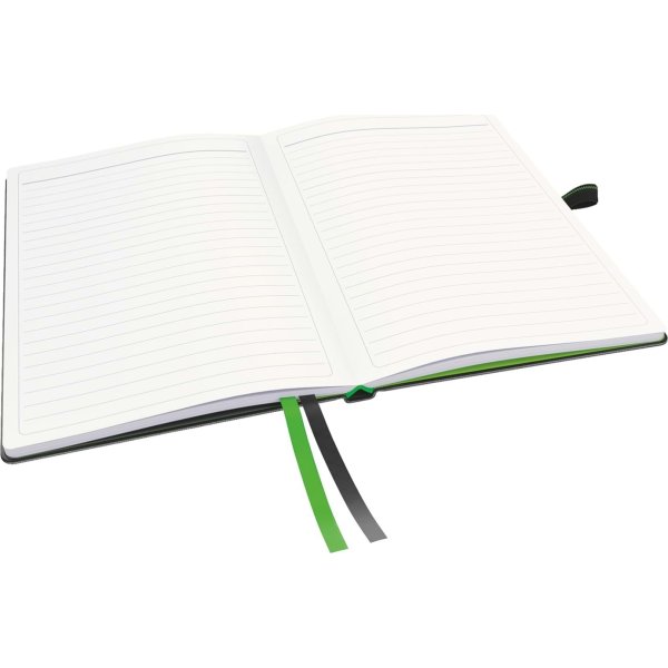 Leitz Complete Notesbog | A5 | Linjeret | Sort