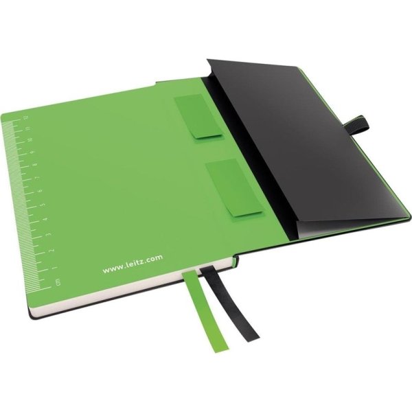 Leitz Complete Notesbog | A6 | Kvadreret | Sort