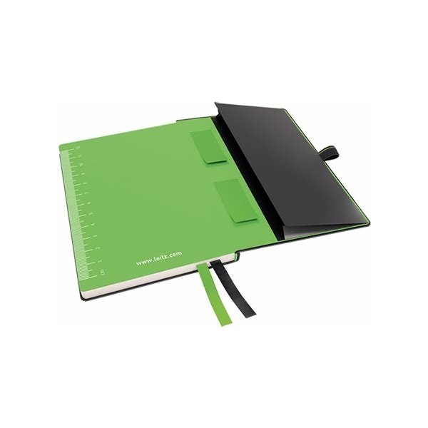 Leitz Complete Notesbog | A6 | Linjeret | Sort