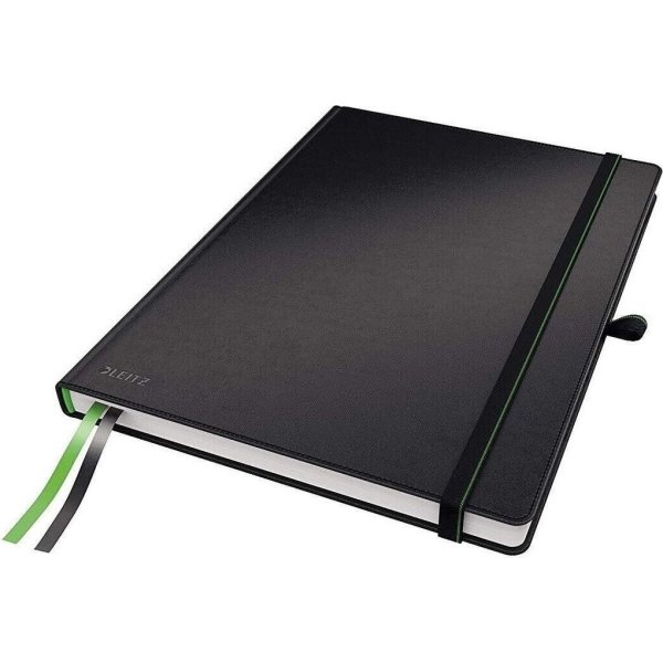 Leitz Complete Notesbog | B5 | Linjeret | Sort