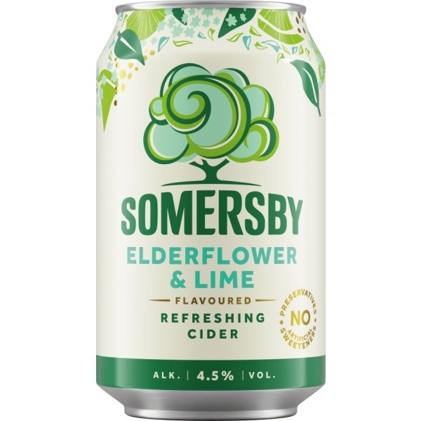 Somersby Hyldeblomst & Lime Cider 33 cl