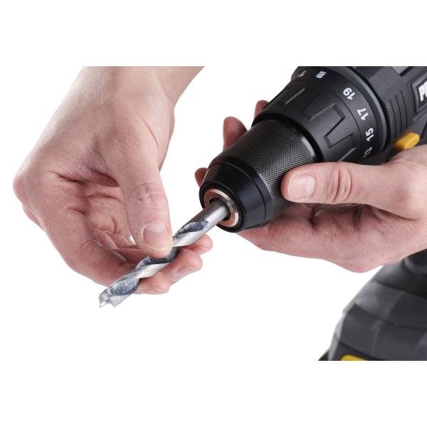 Probuilder Boremaskine m/slag akku 18V