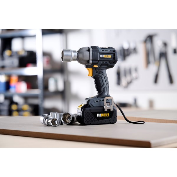 Probuilder Kulfri Slagnøgle akku 18V, 500Nm