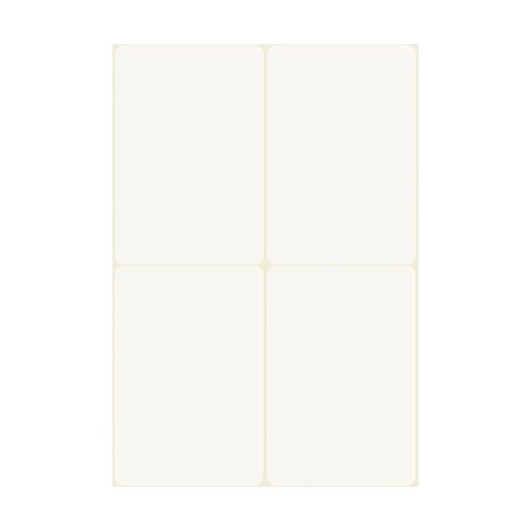 Avery 51063 navneskilte håndskrift, 80x54mm, silke