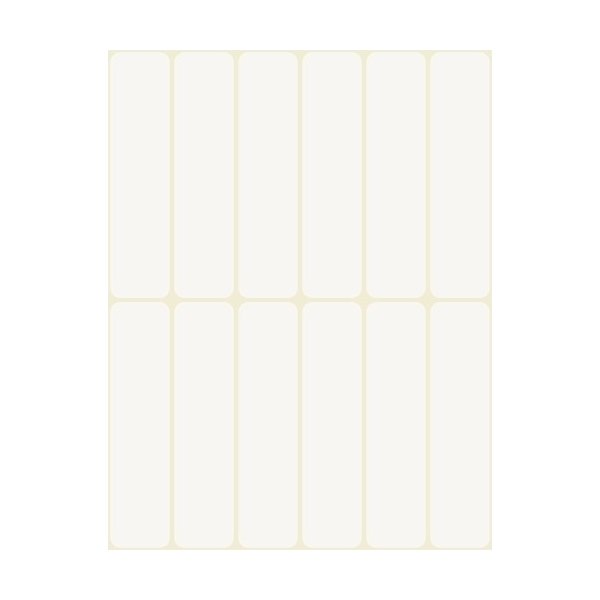 Avery 51064 navneskilte håndskrift, 76x19mm, silke