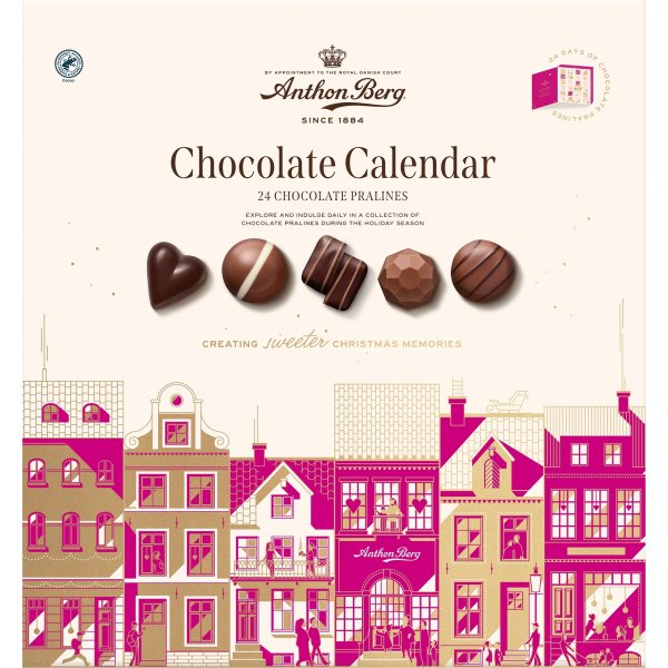 Anthon Berg Chokolade Julekalender, 264 g