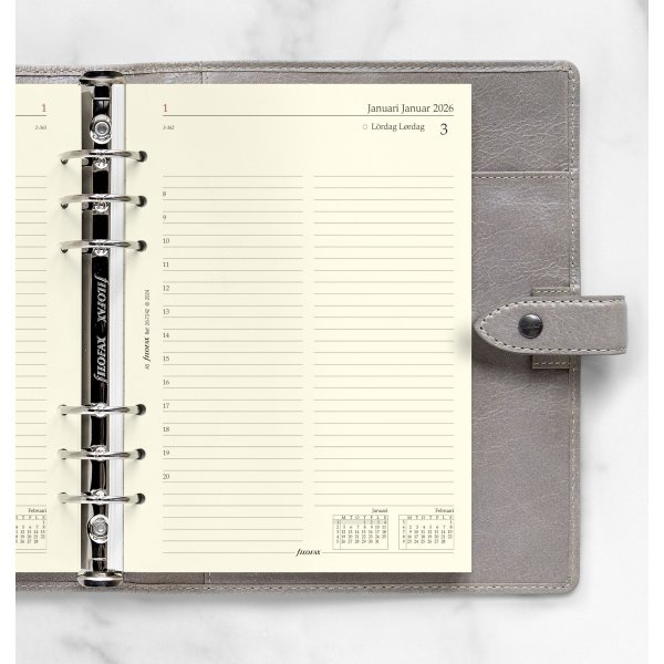 Filofax 2026 Refill | A5 | Dag