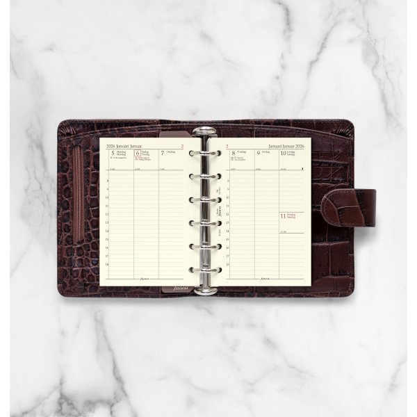 Filofax 2026 Refill | Pocket | Uge | Højformat