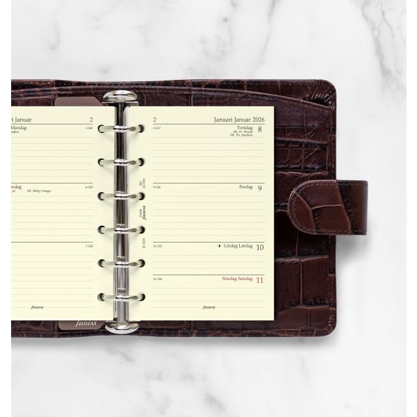Filofax 2026 Refill | Pocket | Årspakke