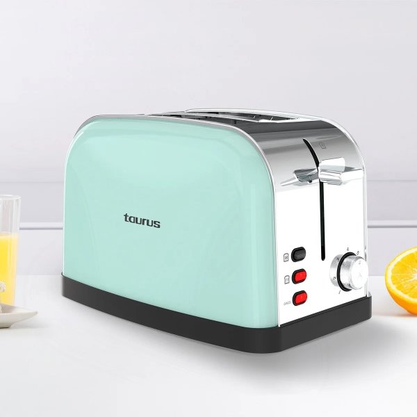 Taurus Brødrister Vintage 2 Skiver, Mint
