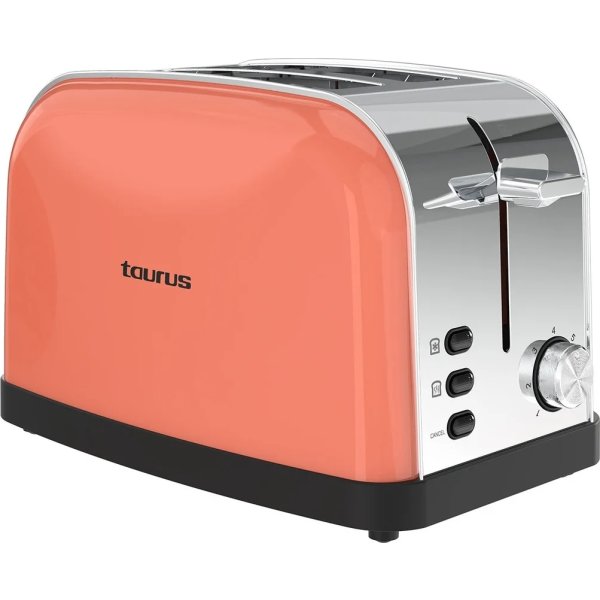 Taurus Brødrister Vintage 2 Skiver Coral