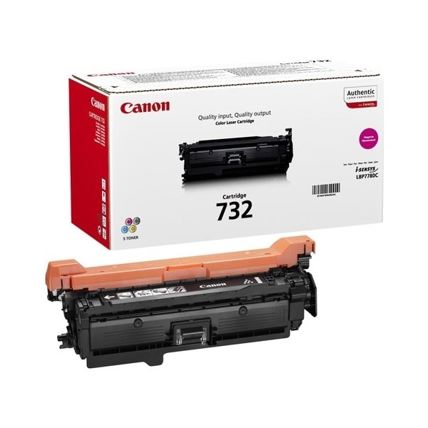 Canon 732M/6261B002 Lasertoner, rød, 6400 s.