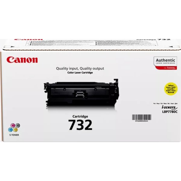 Canon 732Y/6260B002 Lasertoner, gul, 6400 s.