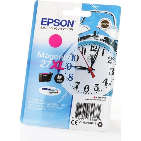 Epson 27XL blækpatron, rød, 1100 s.