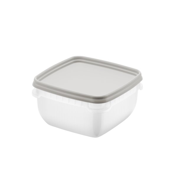 Fryse opbevaringsboks, gråbrun, 0,5L, 5 stk.