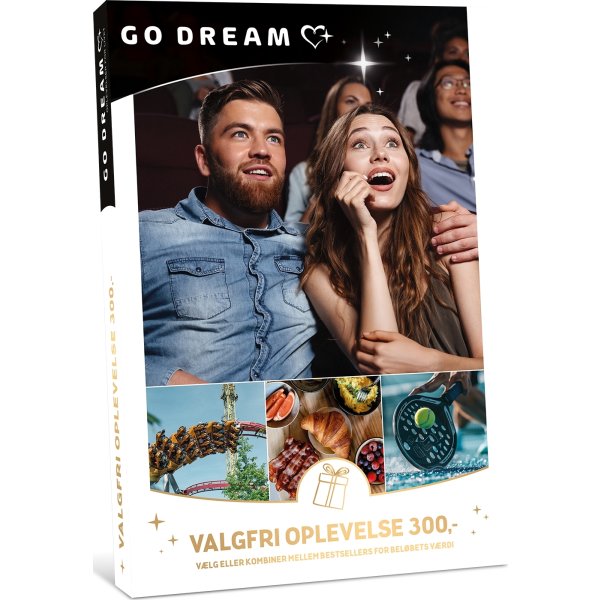 GO DREAM - Valgfri oplevelse (300)