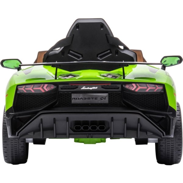 NORDIC PLAY Elbil Lamborghini Aventado, 12V, grøn