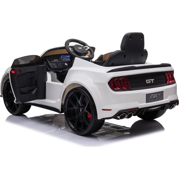 NORDIC PLAY Elbil Ford Mustang, 2x12V, hvid