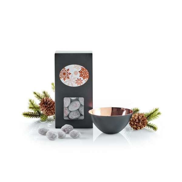 Normann Copenhagen Krenit skål 8 cm m. chokolade